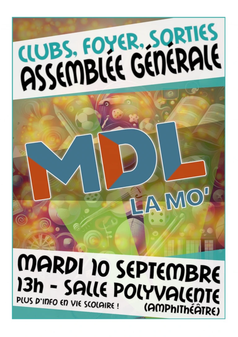 Assemblée générale de la MDL